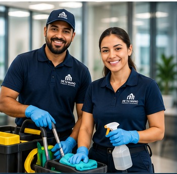 De Tu Mano commercial cleaning team